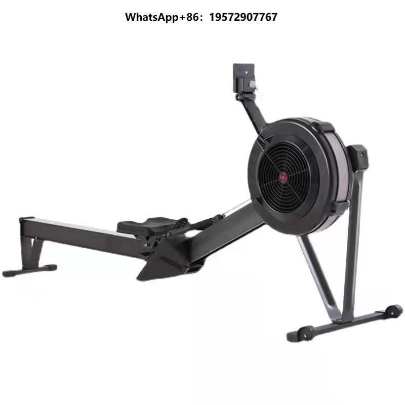 Commercial Indoor Rowing Machine Foldable Smart Resistance Adjustment Air High Definition Gym Equipment