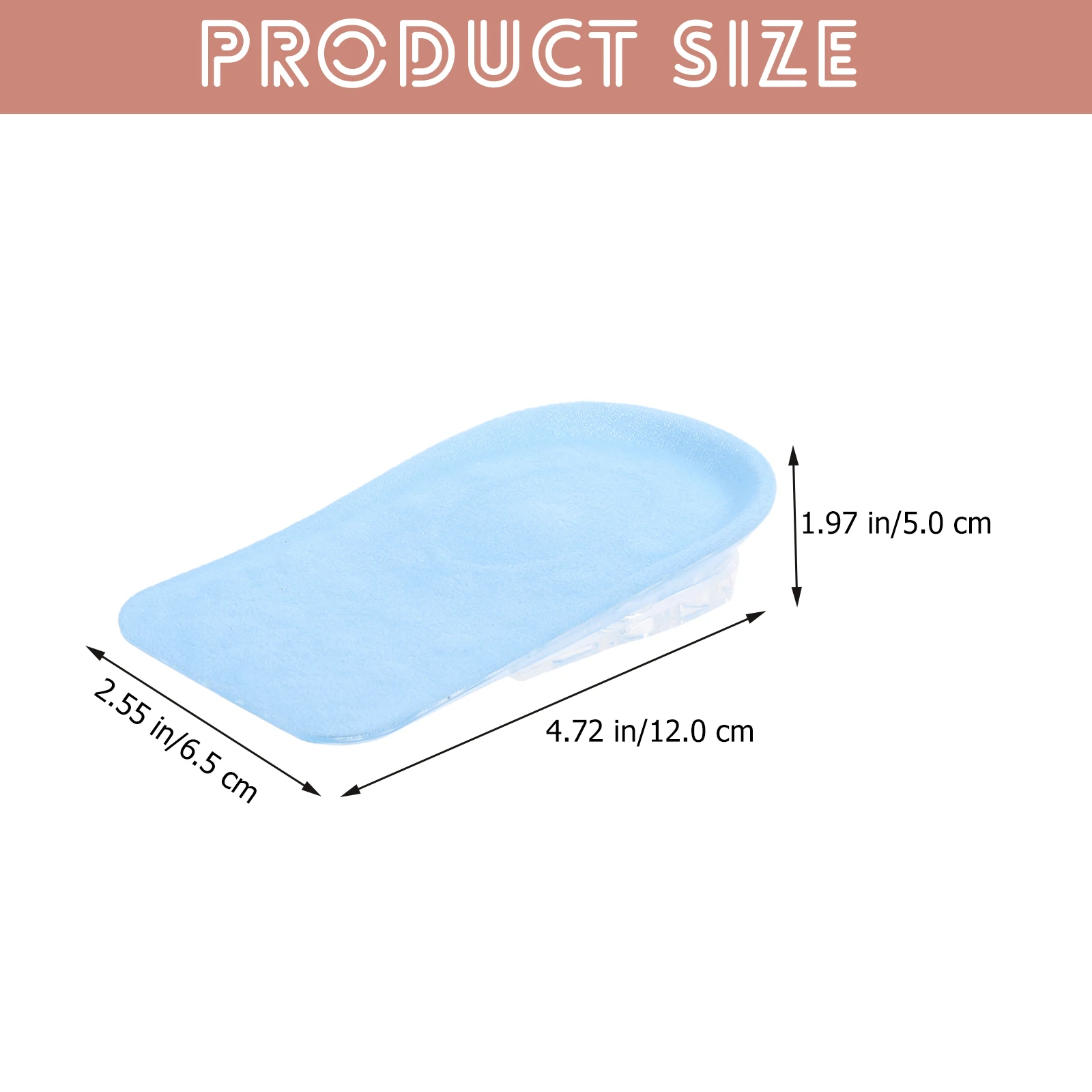 

Heightening Insoles Shoe Lifts Risers Men Increase Inserts Pads Incresing Various