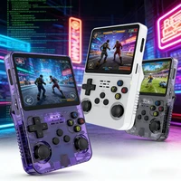 Consola de juegos de bolsillo portátil R36S Pantalla IPS de 3,5 pulgadas Sistema Linux de 128 GB Juegos retro precargados para niños y adultos