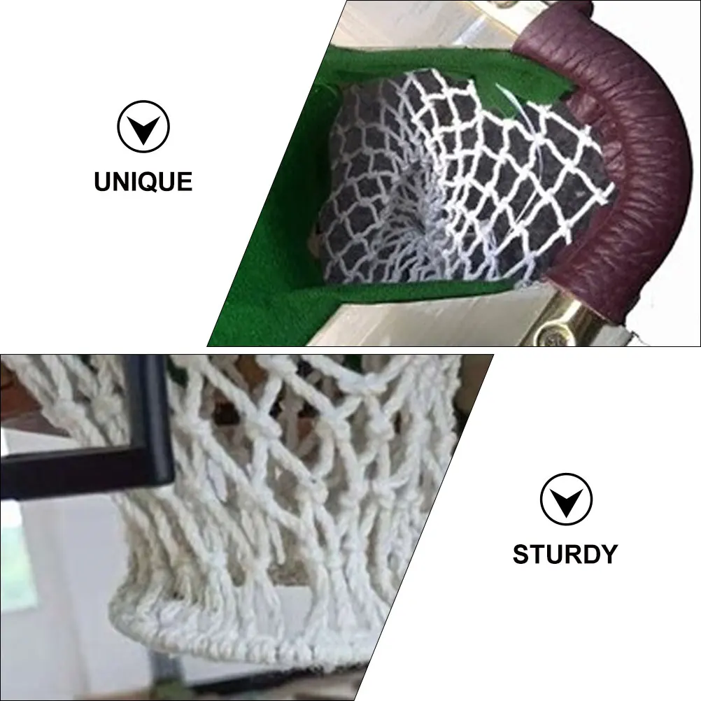 

Billiard Net Pocket For Pool Table Replacement Sturdy Nylon Basket Drop-Ball Storage Pocket Snooker Accessories Billiards Ball