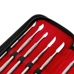 Dental Spatula Practical Plastering Stainless Steel Versatile Set of toothpace Sculpture Tools Dental Instrument 8 Main sales dental products - №7