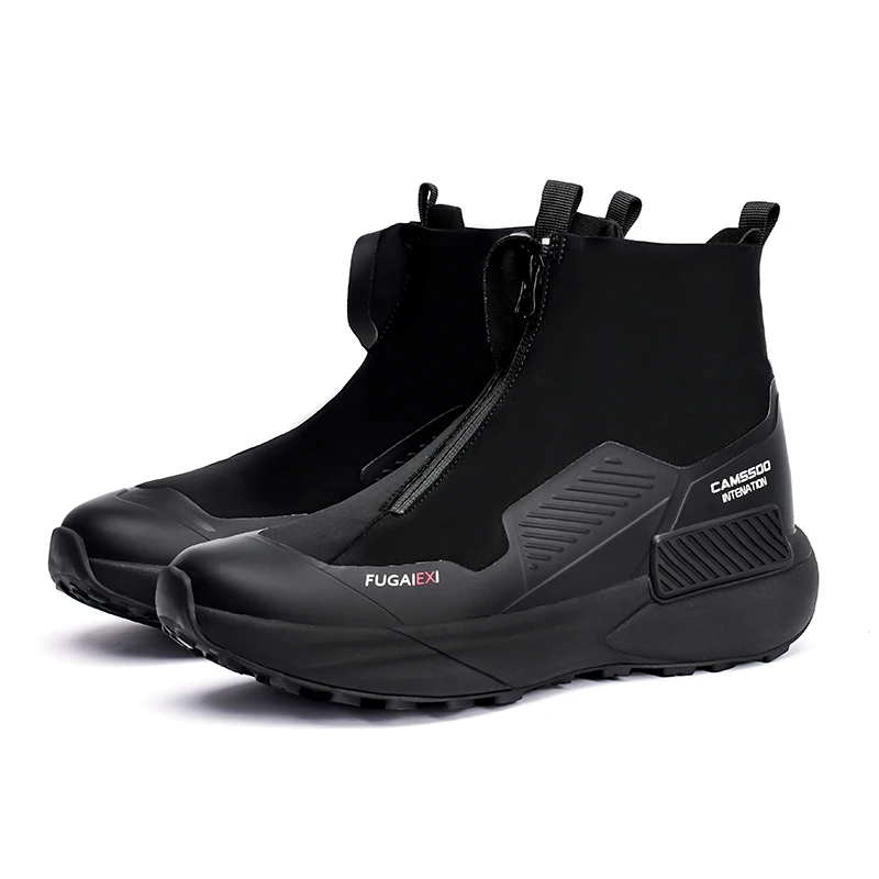 CAMSSOO Hiking Shoes Waterproof Men Winter Outdoor Sports Climbing Shoes Hunting Tactical Boots Warm High-Top Trekking Sneakers
