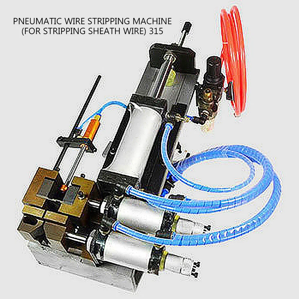 Pneumatic Wire Stripping Machine Vertical Power Sheath Line Multi-core Wire Stripping and Stripping Machine Cable Stripping  416