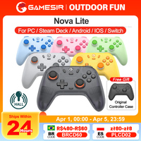 Gamesir Nova Lite Switch Controller PC Gamepad Bluetooth Hall effect Joysticks Brand New Color Ways 6-Colors Available