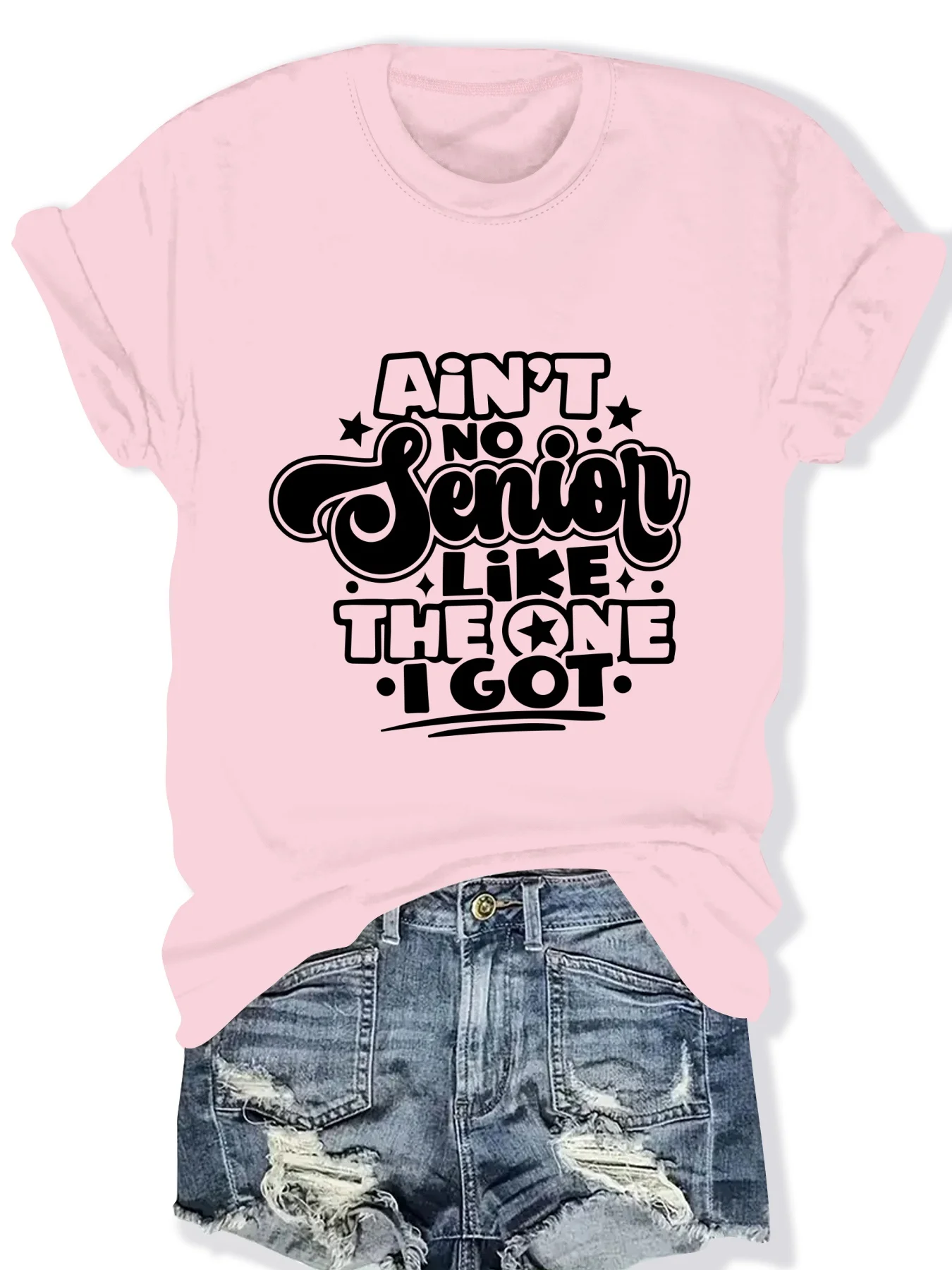 

Модная женская футболка с круглым вырезом и коротким рукавом, с принтом в виде букв, повседневный удобный женский топ