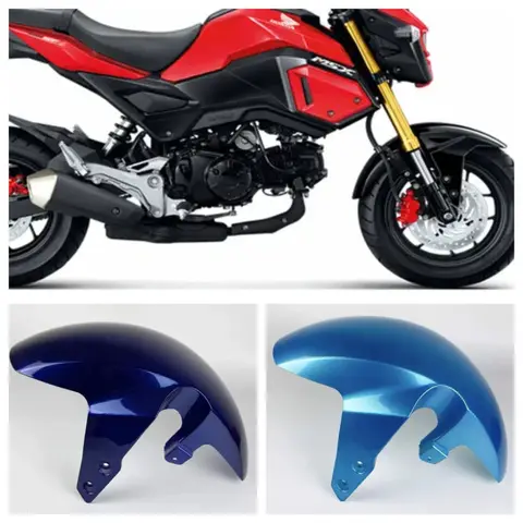 Front Fender For HONDA GROM MSX125 MSX 125 Motorcycle Accessories Front Mudguard Splash Dust Protetive Guard