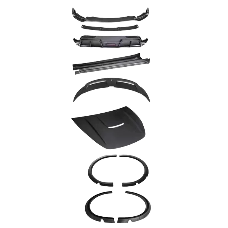 

Factory Direct Sales CMS Style True Carbon Fiber Front Lip Rear Diffuser Side Skirts Rear Spoiler for Tesla Model Y Body Kit