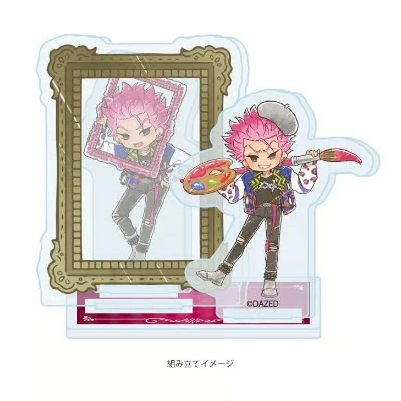 Anime Charisma: Superhuman Sharehouse Story 10CM Acrylic Stand Figure Keychain Fumiya Ito/Rikai Kusanagi Desk Decor Multi-plug