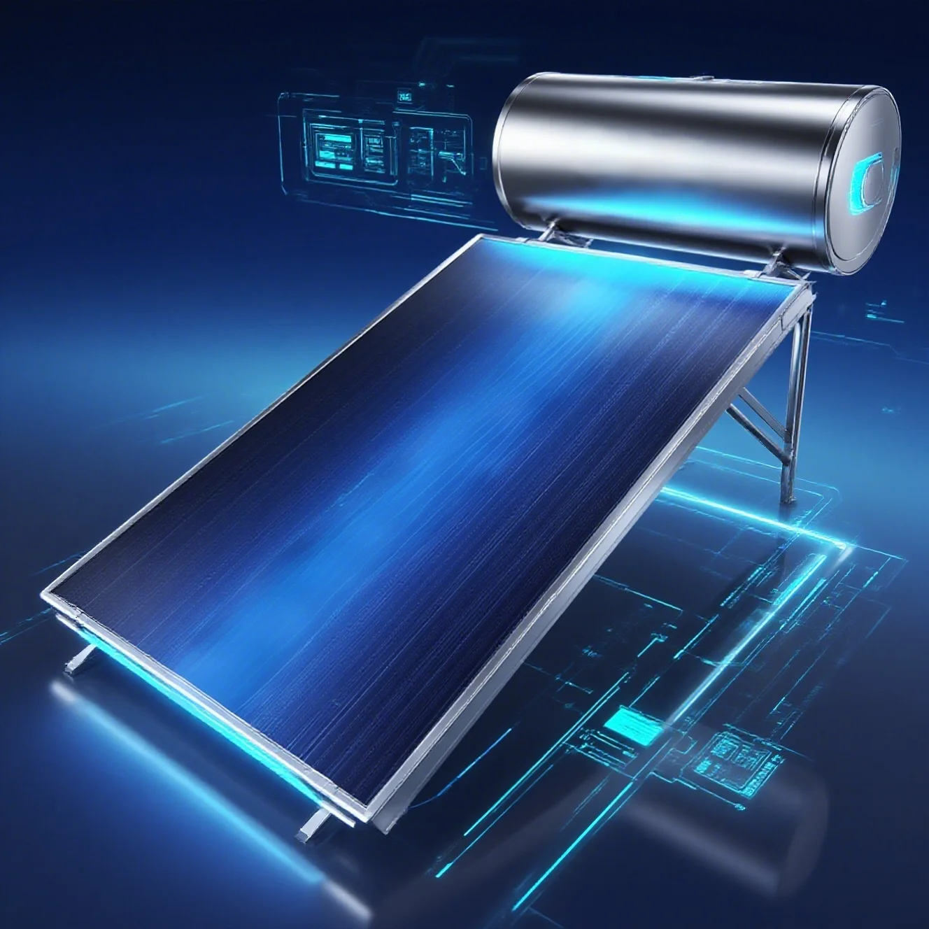 

【Hot】High Pressurized Flat Plate Pressure-bearing Solar Water Heater 200 Liter 300 Liter Galvanized Steel Frame Solar Geyser