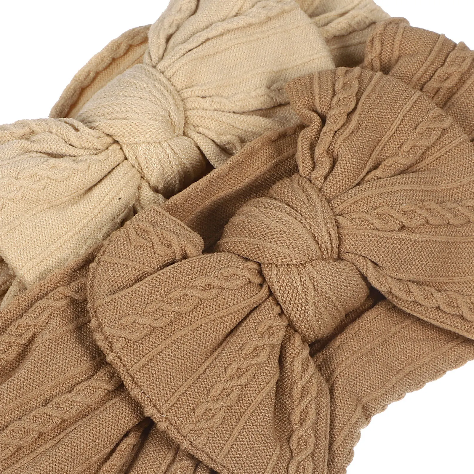 

2pcs Butterfly Knot Headbands For Soft Nylon Adjustable Hairband Party Wear Hair Accessories