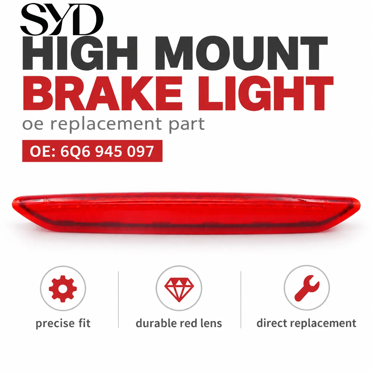 リアテールライトランプハウジング-oe-6qd945097、vw-polo用、自動車交換用テールランプシェル、工場直販。