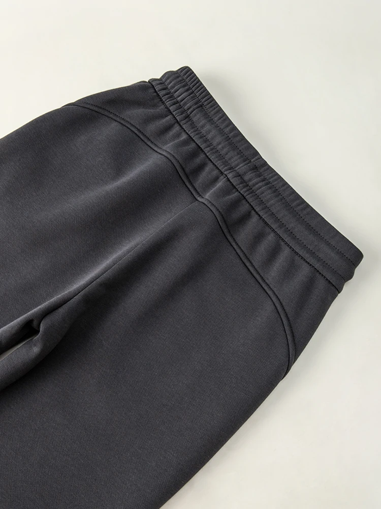 سراويل نسائية شتوية مبطنة بالصوف - سراويل لولو دوبي عالية الخصر لرفع المؤخرة، سراويل حريم سميكة ودافئة للتخسيس