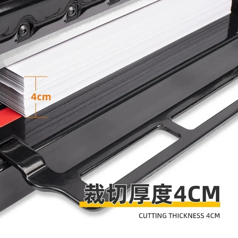 Heavy Duty A4 Stack Paper Cutter Thick Layer Precision Trimmer For Office School Tender Document Binding Cutting Tool