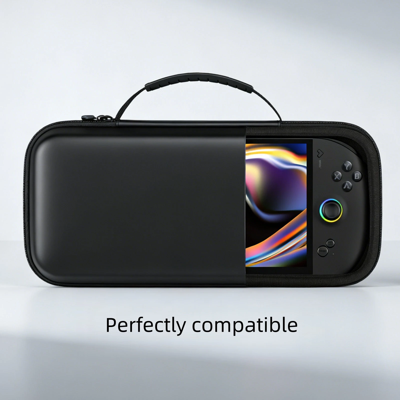 

Travel Carrying Case for OneXPlayer APEX AMD MAX, Portable Organizer Shockproof Game Console Hard Case Carry Bag Protection