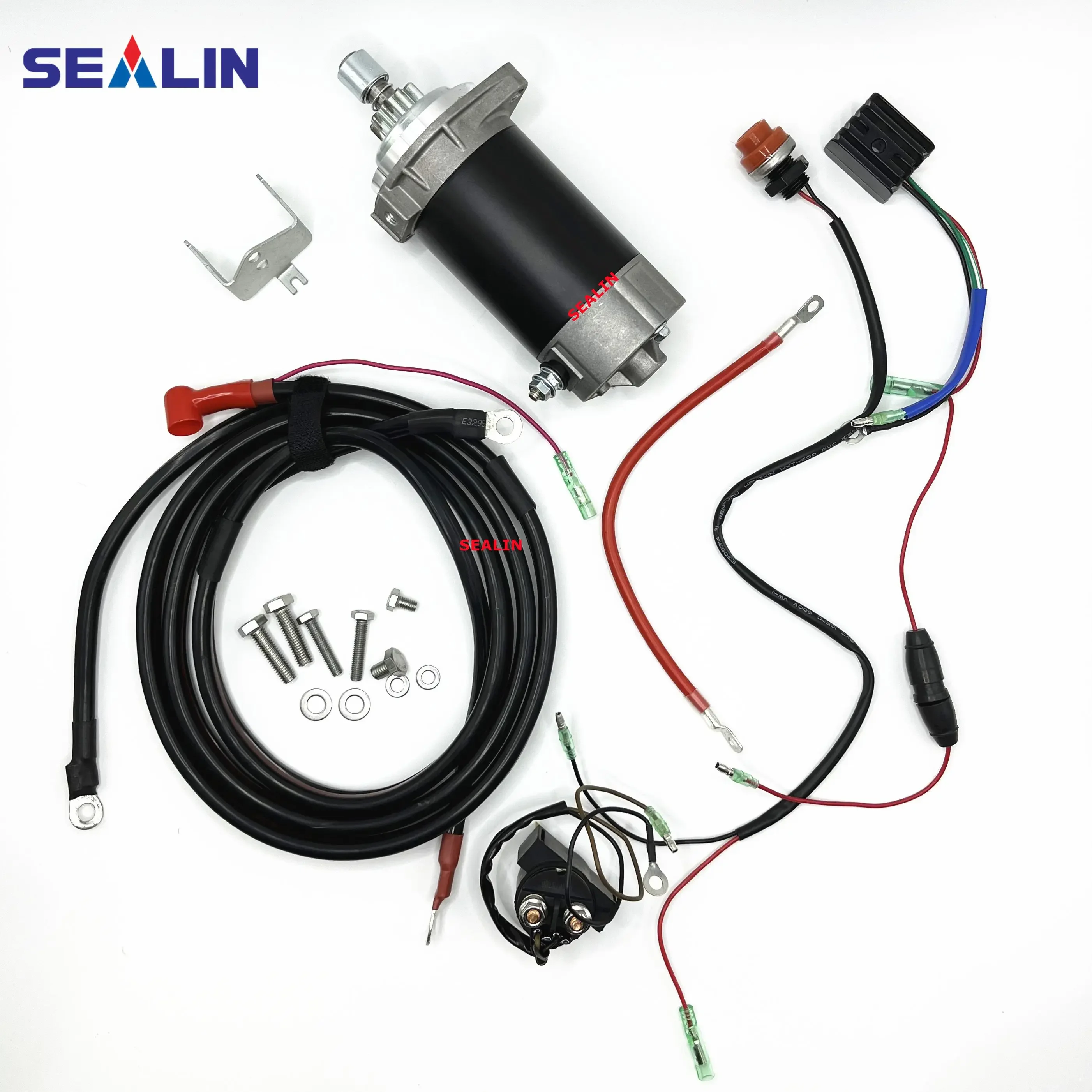 ELECTRIC START CONVERSION KIT FOR TOHATSU M50 M50D2 2 STROKE 50 HP OUTBOARD MOTOR