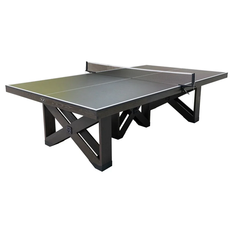

Table tennis table standard luxury solid wood home entertainment