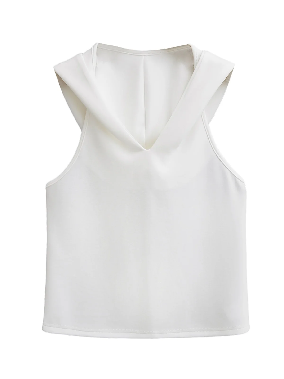 

American Sle Hot Girl Svel Hoodie T-irt Women's Wasteland Sle Bla Slimming Bal High Waist ort Vest Top