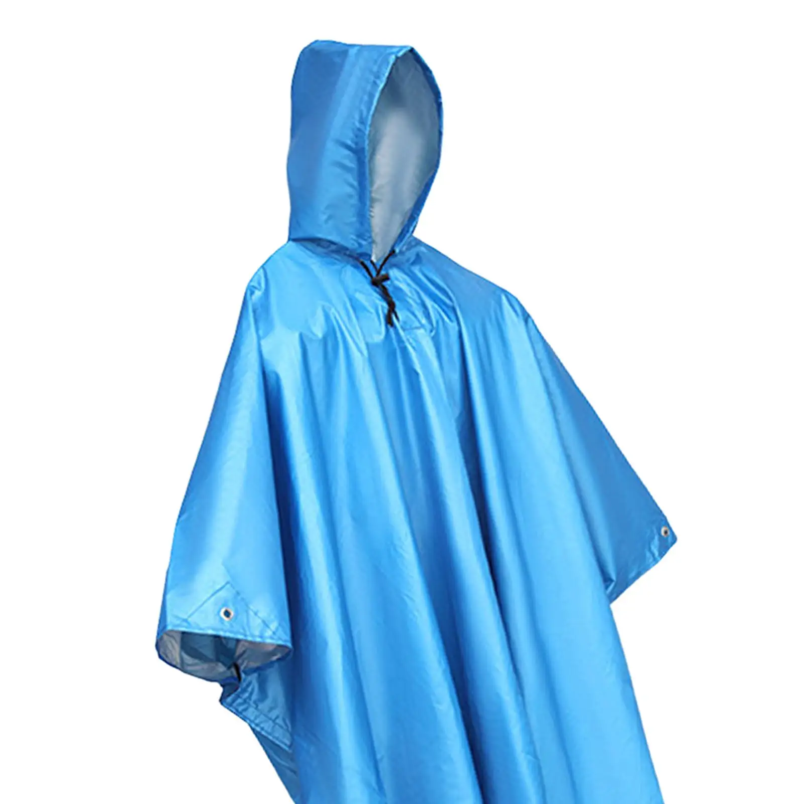 Hooded Wet Weather Rain Poncho Tarp Raincoat for Adult Men Women Unisex Camping Outdoor Activities