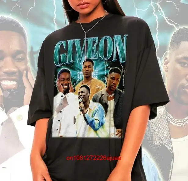 Ретро Giveon футболка Merch S 5Xl с длинным или коротким рукавом