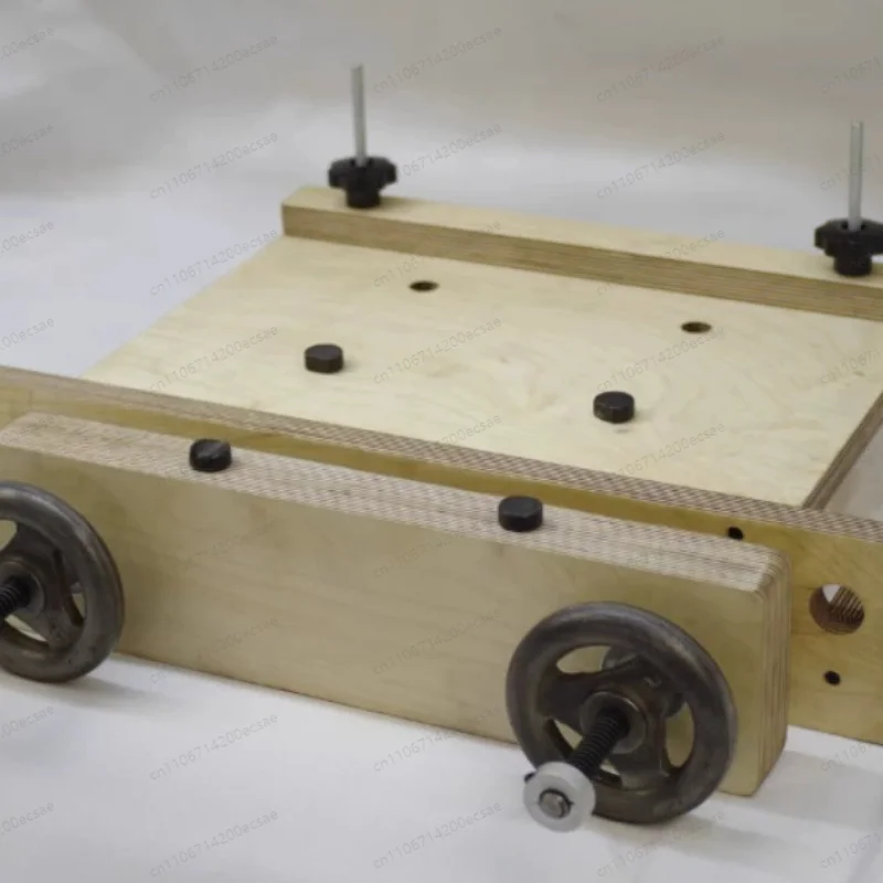 Woodworking Table Workbench, Desktop Double-wheel Pliers Console