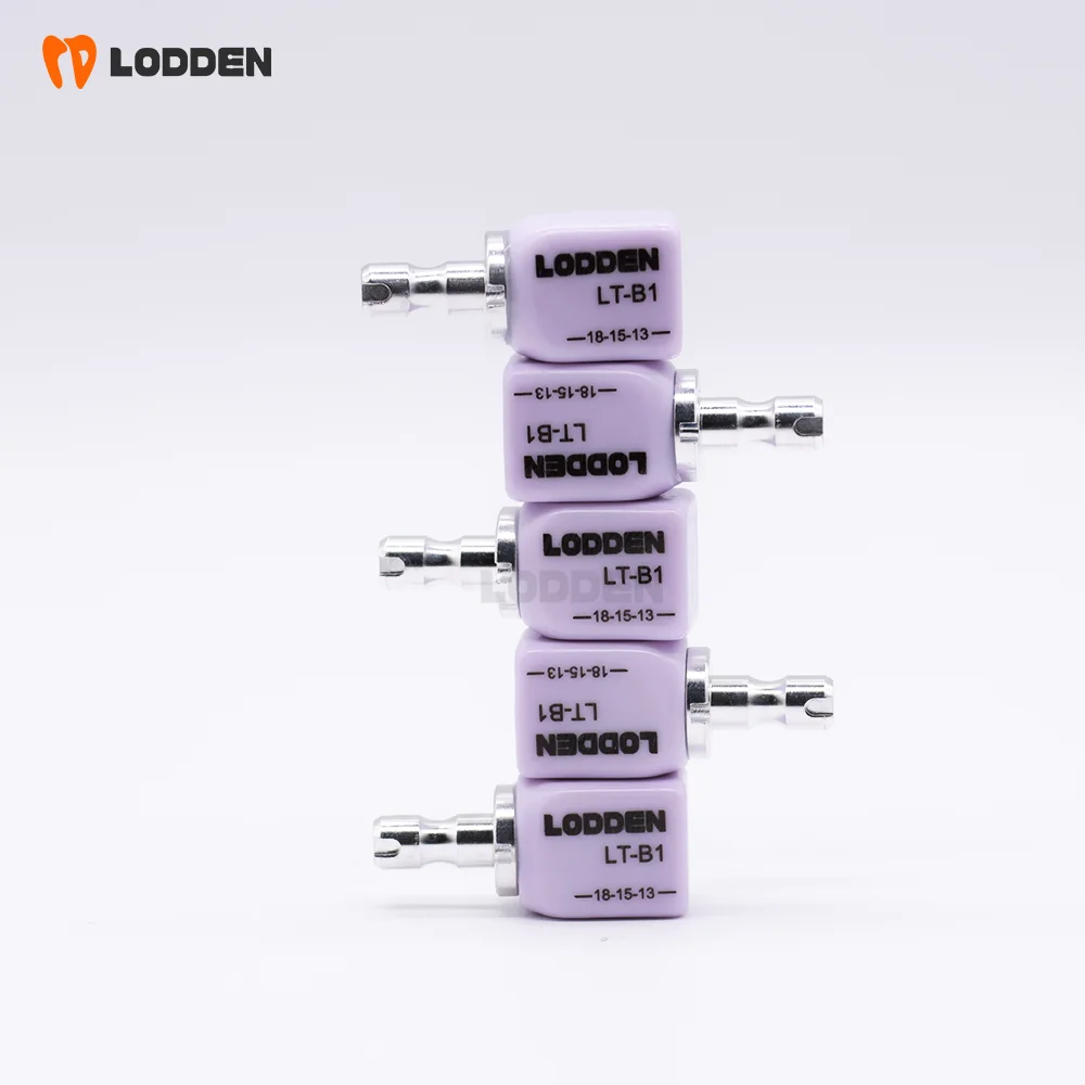 5Pcs/box LT/HT A1 A2 A3 Lithium Disilicate for CAD CAM Glass-matrix Ceramics Blocks Cubes Sirona Cerec Milling System