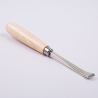 6pcs Wood Carving Chisel Set Polished Wooden Handle Ergonomic Design For Long-Term Use Beginner Professional Woodworking Tools