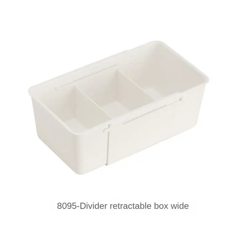 Retractable Drawer Organizer For Desk Compartment Storage Box Adjustable Clothes Container Makeup Sorting Storage Box