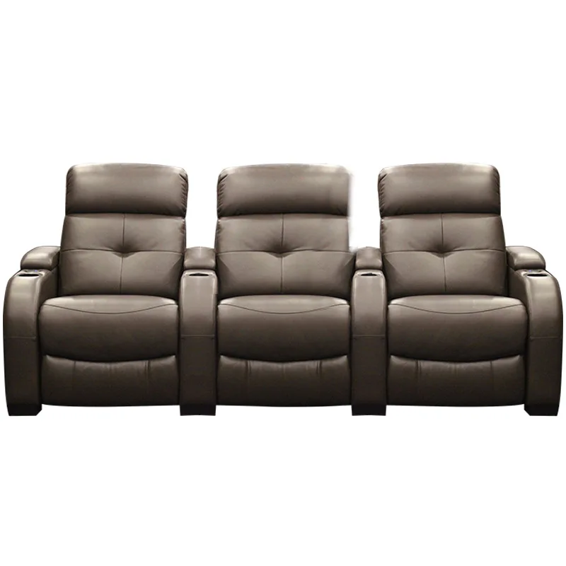 فيلا عائلية قابلة للتخصيص، سينما عائلية، قاعة تلفزيون، أريكة جلدية كهربائية