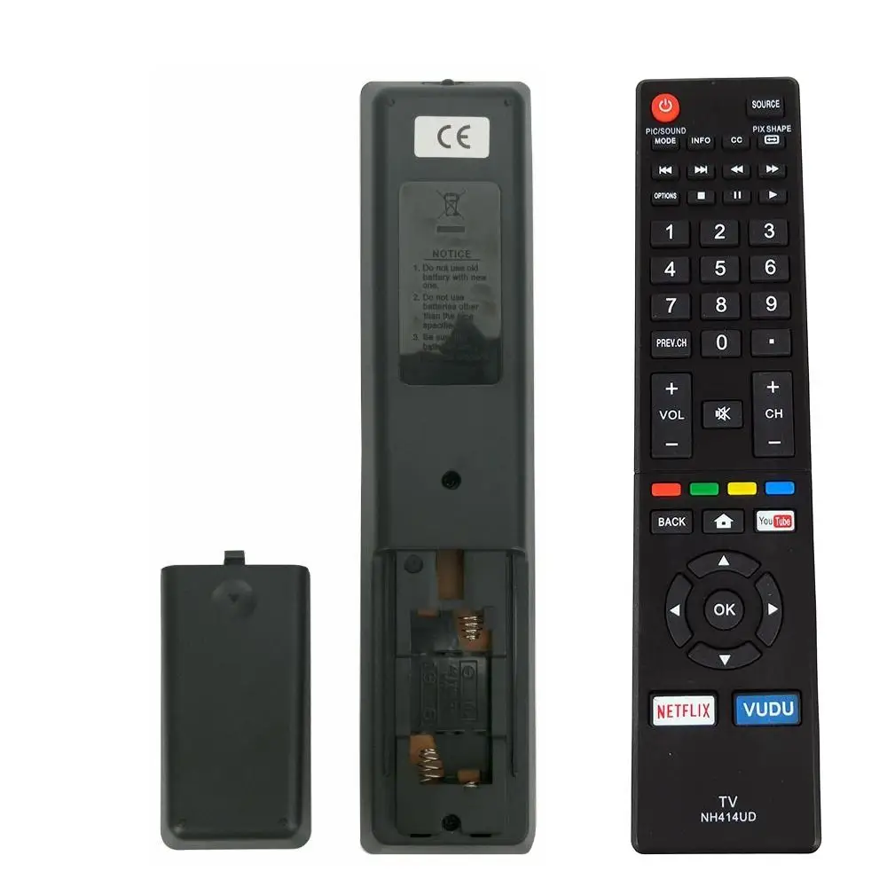 Remote Control NH414UD Replacement For Sanyo Smart TV FW50C36F FW50C36F-B FW50C36FB FW50C78F
