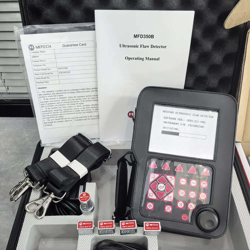 Leather Protective Case Cover for Ultrasonic Flaw Detector MFD350B,MFD500B,MFD620C,MFD660C,MFD800C view 6