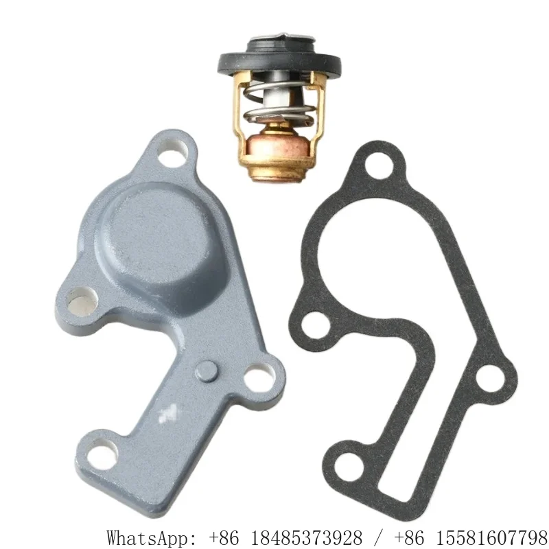 682-12413 6E5-12411 Thermostat Cover Kit 2Stroke 9.9HP 15HP Vessel Outboard Cooling System Repair Set