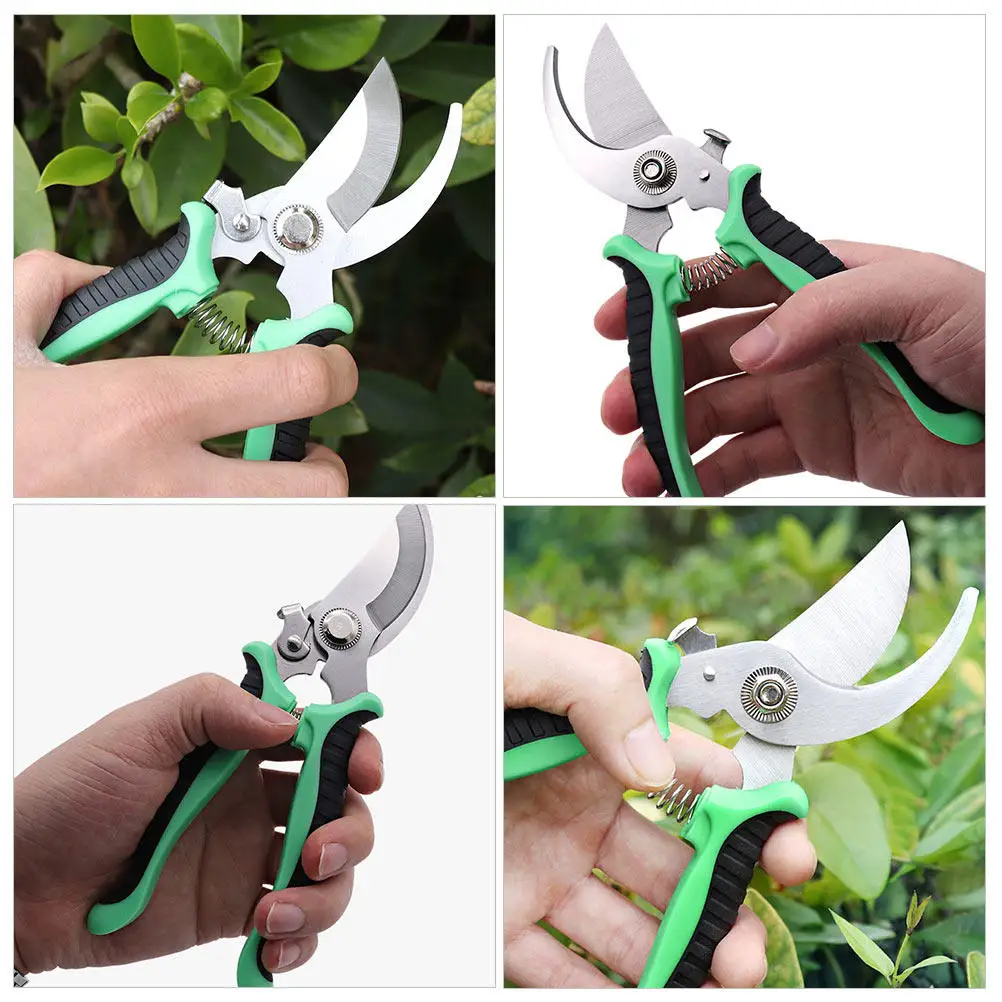 

1Pcs Professional Garden Pruning Shears Branch Trimming Secateurs Portable Gardening Scissors Safety Lock