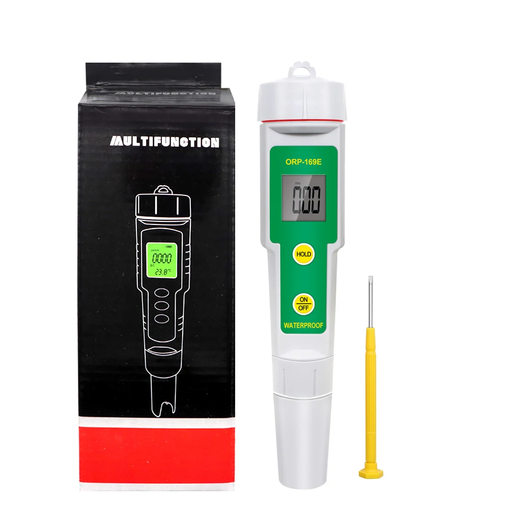 Professional ORP-169E ORP-169F Waterproof ORP Meter High Quality ORP meter Water Quality tester Test Tool ORP tester 40% off