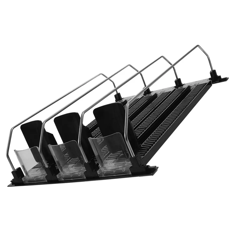 

3 Pcs Beverage Drink Pusher Fridge Organizer Soda Holder Refrigerator Stacking Dispensers Self Replenishment