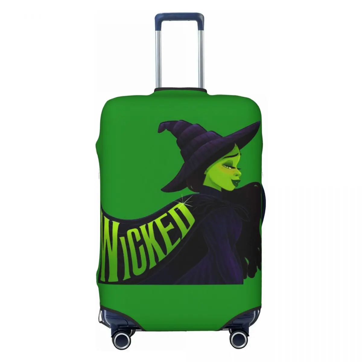 Wicked Musical Elphaba Suitcase Cover Practical Cruise Trip Protector Luggage Supplies Vacation