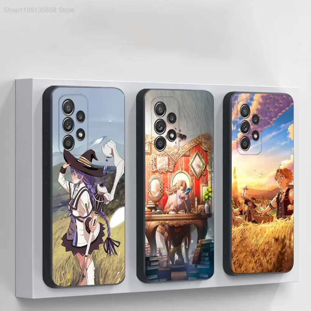 

Anime M-Mushoku T-Tensei Phone Case For Samsung S 25,24,23,22,30,21,10,9,Ultra,Plus,Lite,FE,4,5G Black Soft Case