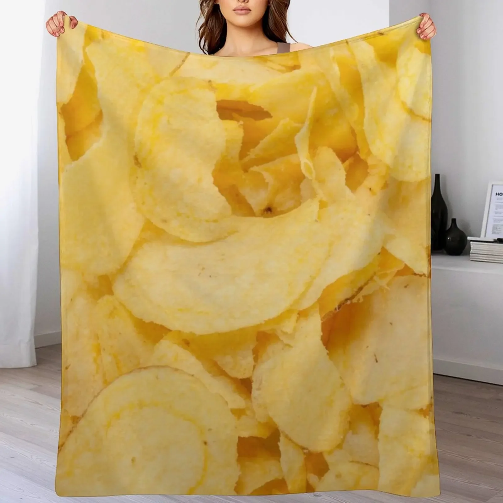 

potato chips Throw Blanket Bed covers Blankets For Bed Kid'S Softest Blankets