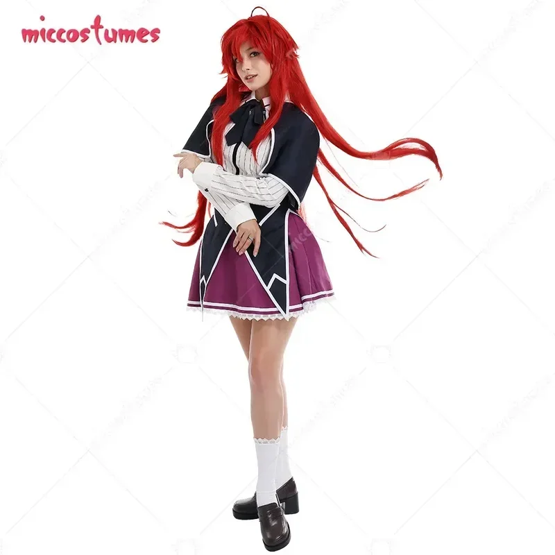 Miccostumes vrouwen Rias Cosplay Kostuum JK Pak Schooluniform Set Jurk Schooluniform! 1e