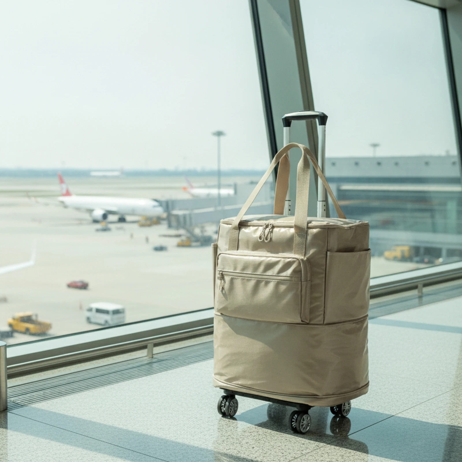 Wheeled Travel Bag Collapsible - Foldable Rolling Luggage Bag 评论和价格