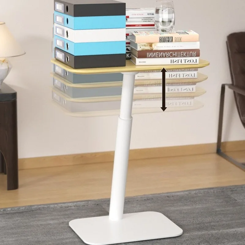 طاولة القهوة القابلة للرفع تعديل طاولات الشاي غرفة المعيشة مكاتب مركزية فاخرة متنقلة تصميم منزلي تخزين الأثاث الداخلي #4