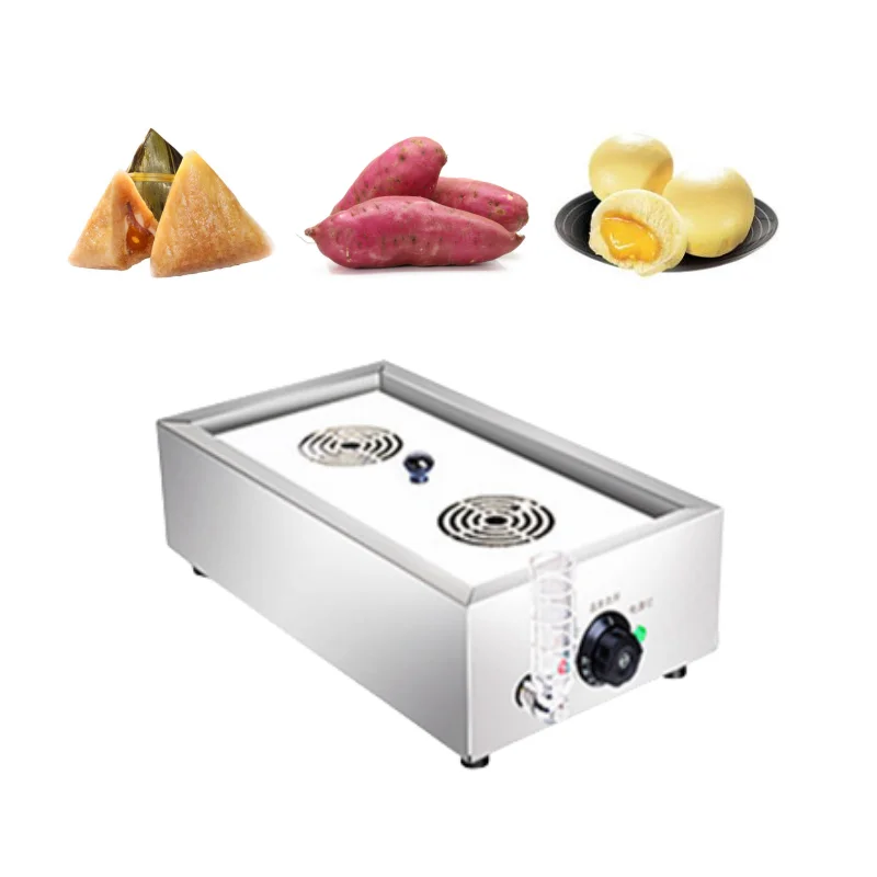 220 فولت كعكة صينية كهربائية صغيرة باوزي زلابية باخرة آلة التجارية الفولاذ المقاوم للصدأ قدر الغذاء البخاري مع 2/4/6 منفذ البخار