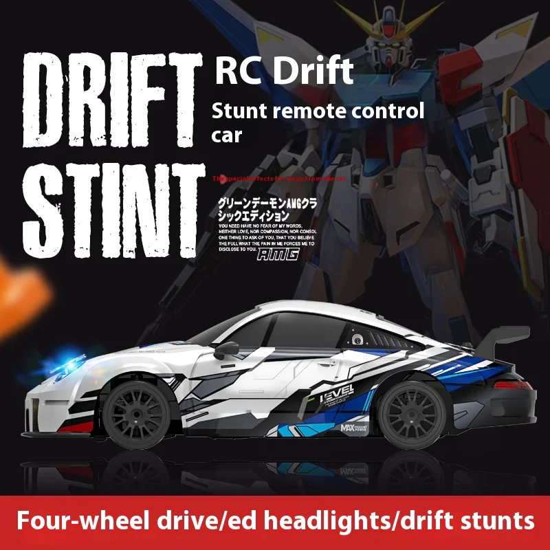 2.4g เด็ก Pvc Light Drift 4x4 รีโมทคอนโทรลรถแข่ง Rc รีโมทคอนโทรลรถ Stunt กีฬารถของเล่นเด็กคริสต์มาสของขวัญ