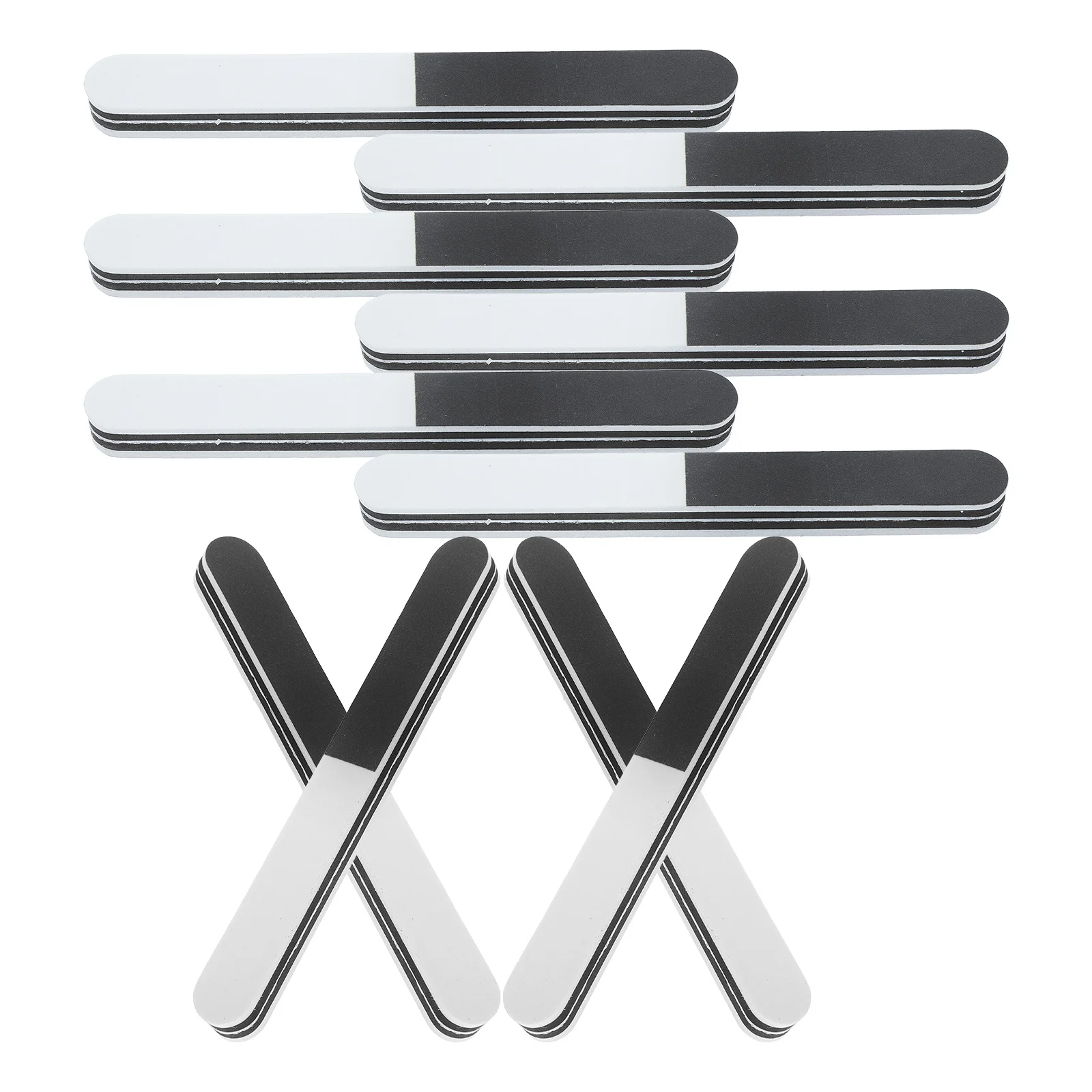 

10Pcs Thickened Nail Polishing Strip Eva Nail File for Natural Artificial Nails Easy Shaping and Buffing Ideal for Daily