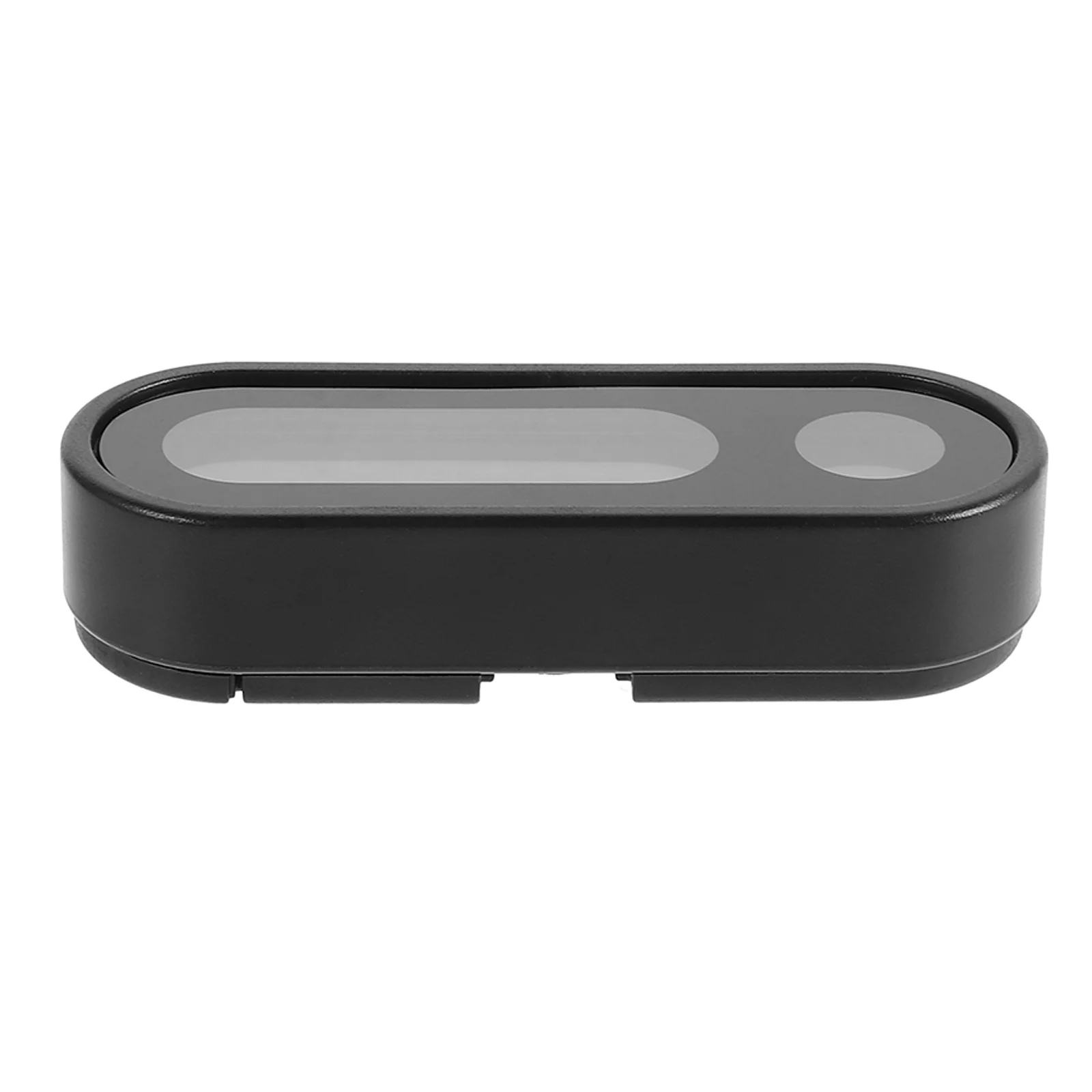 ساعة سيارة صغيرة صغيرة رقمية عرض درجة الحرارة الإلكترونية لوحة القيادة الخلفية السيارات المحمولة مركبة ساعة رقمية ل داش السيارة