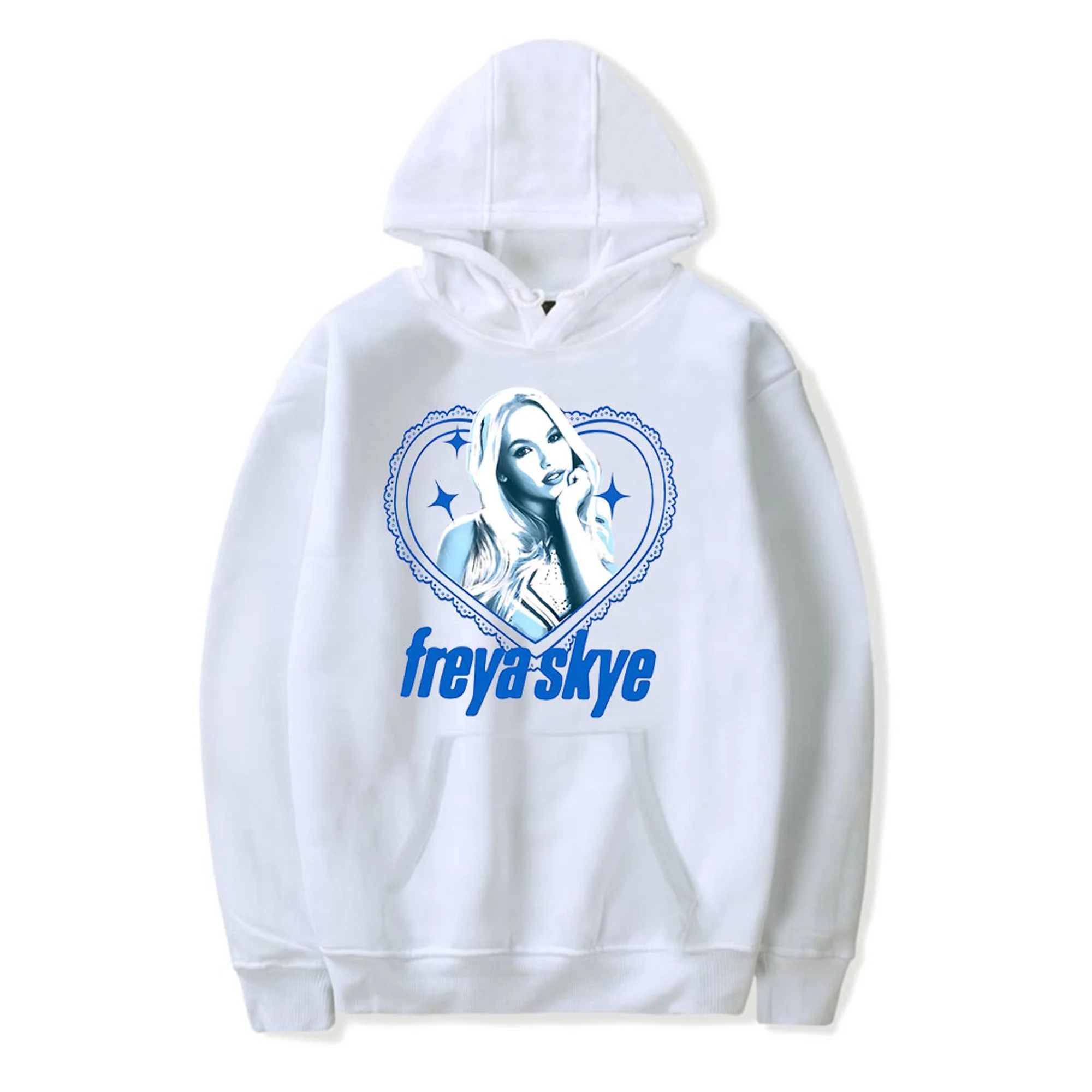 Freya Skye merch Freya Skye tour Hooded Drawstring Pocket Sweatshirt Men/women fashion concert Pullover