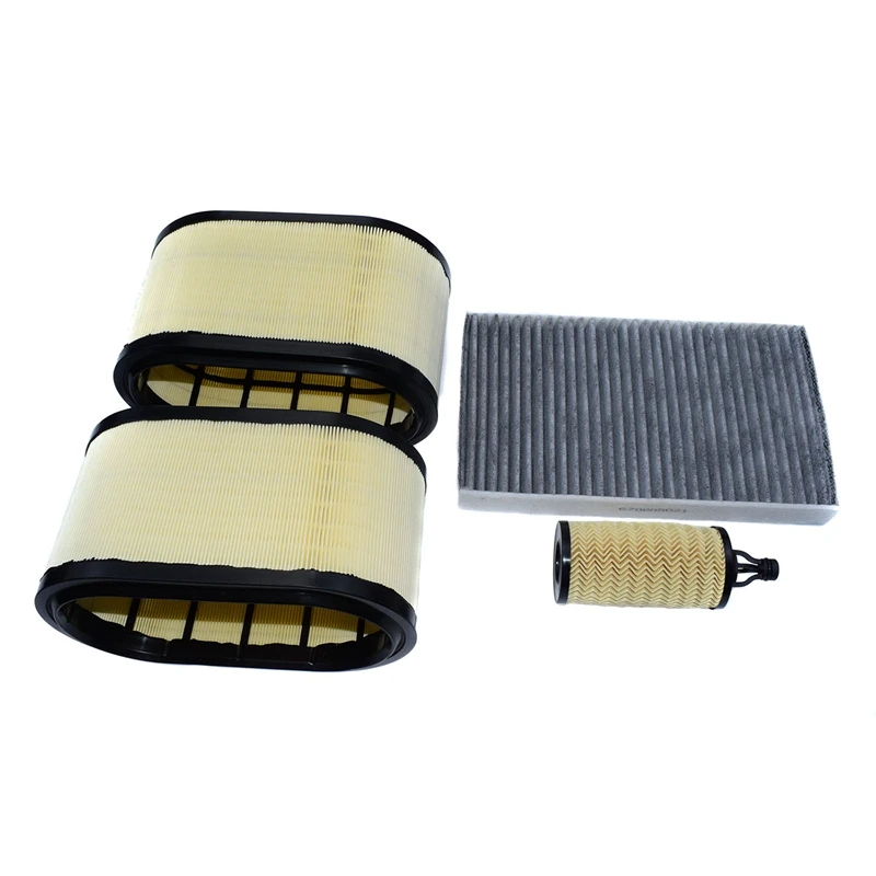 Cabin Oil Air Filter Cartridge Kit 670005021 670001545 000311401 For Maserati Ghibli Levante Quattroporte 3.0L 2014-2019