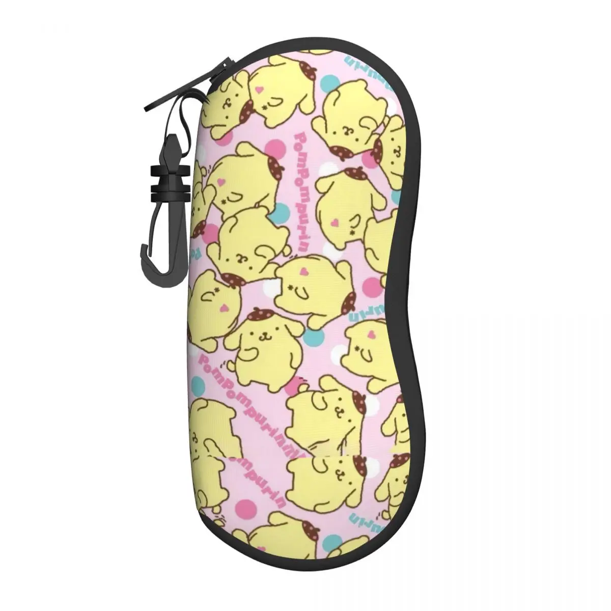 Pom Pom Purin Pattern Glasses Case Lightweight Accessories Dog Cartoon Glasses Protector Office Eyewear Container