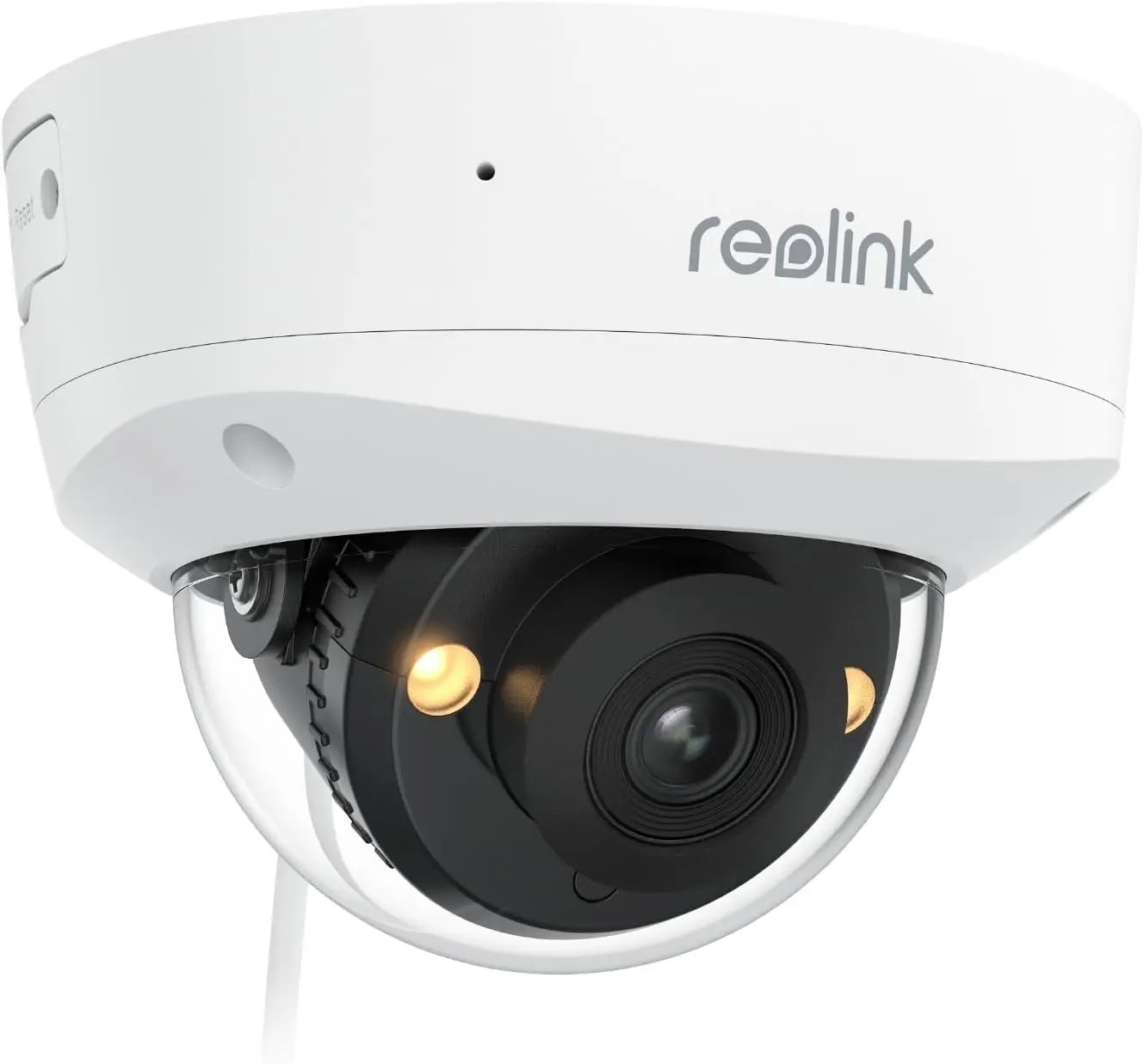 

IP-камера 4K PoE, турельное наблюдение, цветное ночное видение, антивандальная защита IK10, обнаружение людей/транспортных средств/домашних животных, микроSD 512 ГБ, RLC