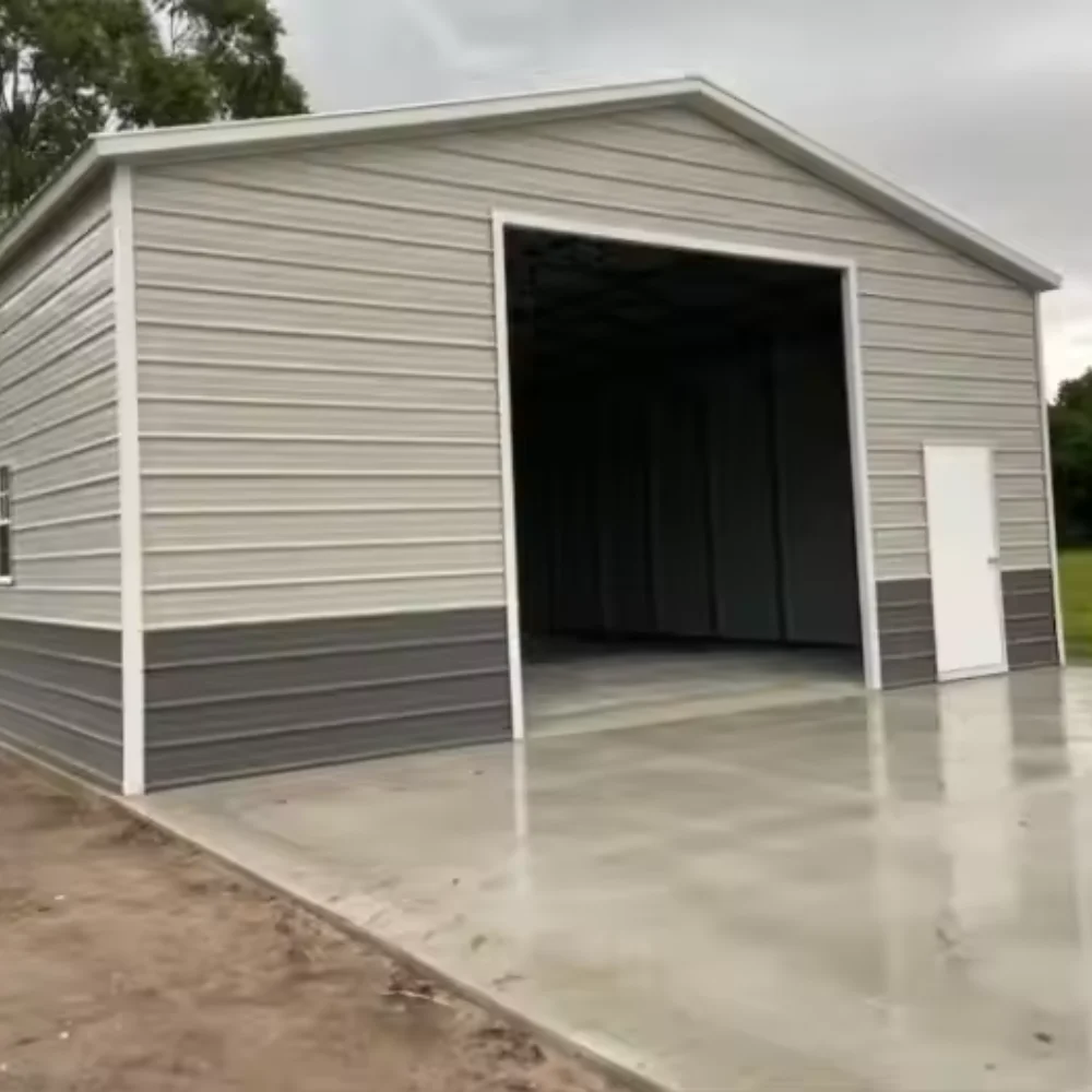 Industrial-Style Economical Prefabricated Steel Structure Building for Warehouses and Workshops