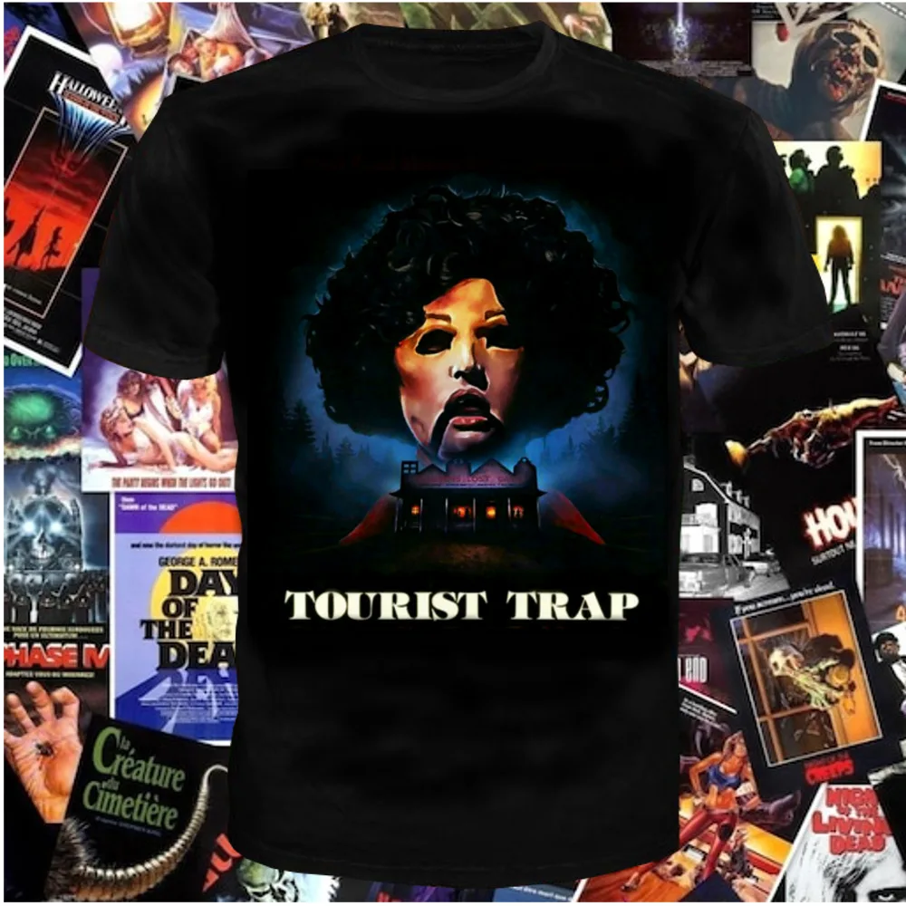 

Tourist Trap Large Horror Movie T-Shirt